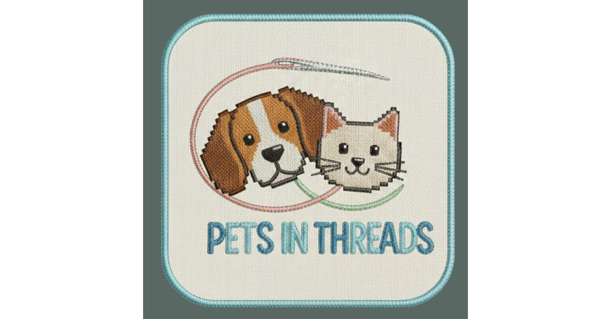 Photo inspiration: Securing Loose Threads On Pet Owners Reference: Pets In Threads
