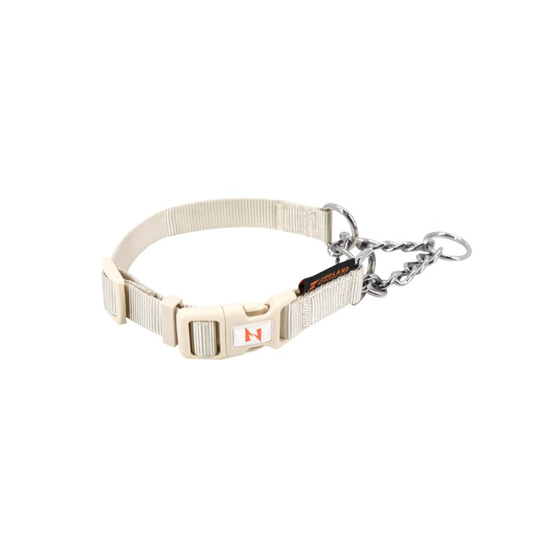 Martingale Collar and Leash Set - Beige